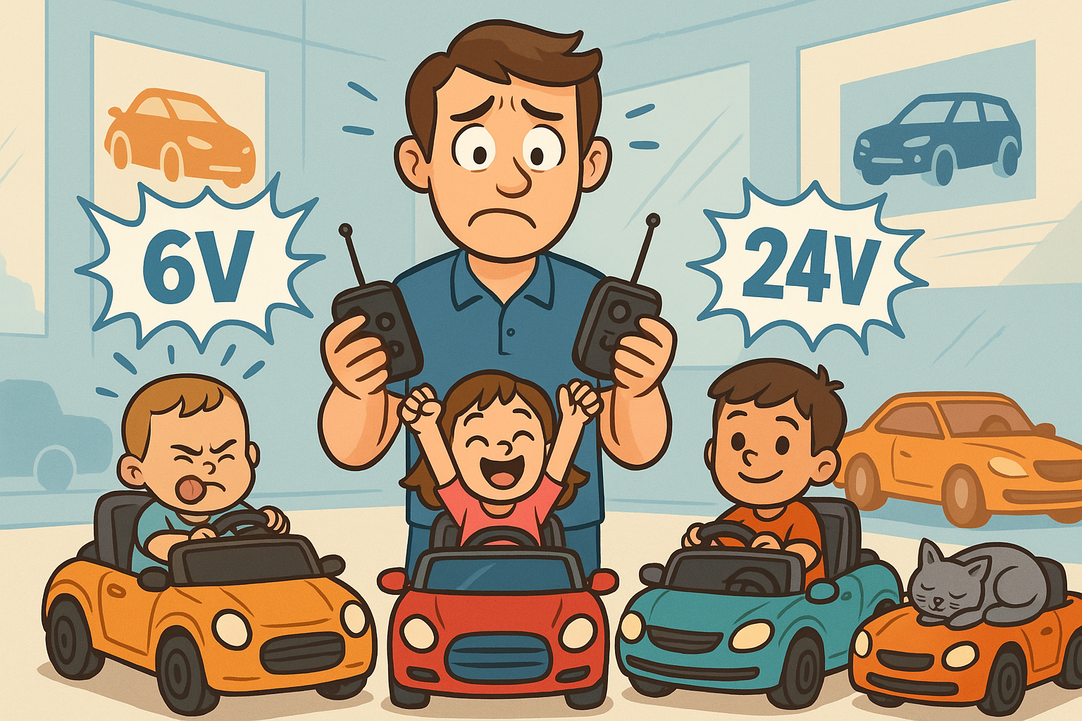 Comment bien choisir une voiture électrique pour enfant ?